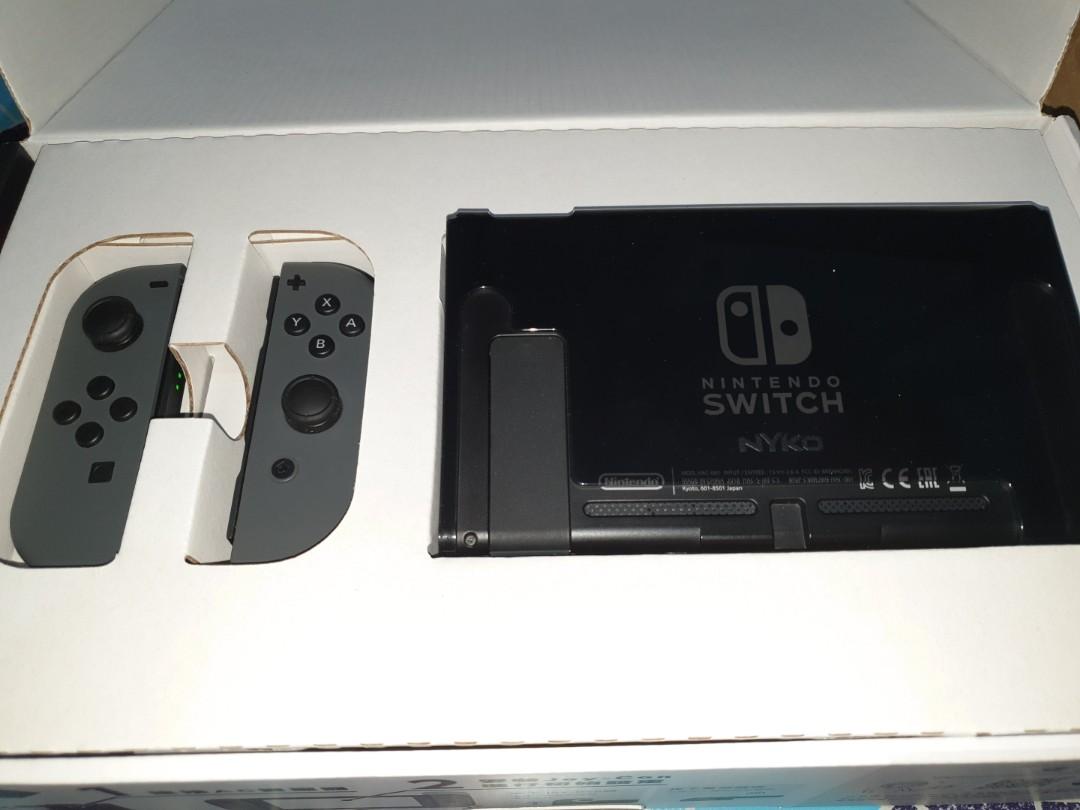 For Sale Nintendo Switch Grey COMPLETE (Jailbroken), Video Gaming