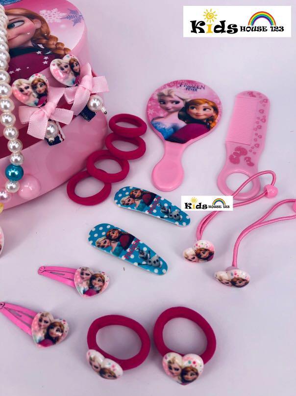 Frozen Jewelry Hair Accessories Gift Set Big for Baby Kids