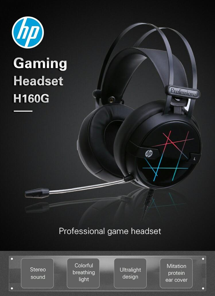 Hp gaming sales headset h160