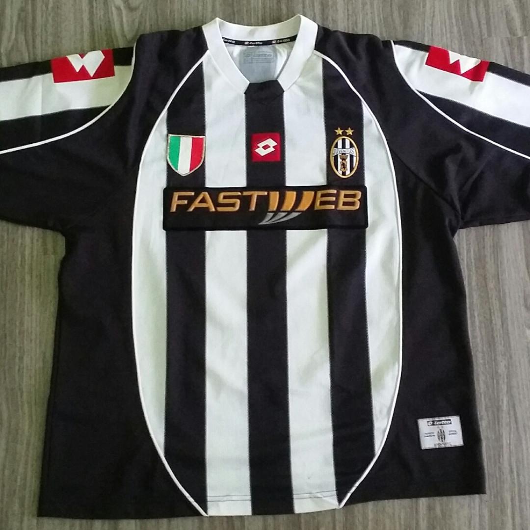 Juventus Lotto 2002 03 Home Jersey Xxl Sports Sports Apparel On