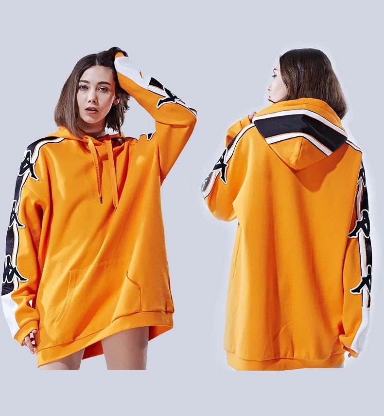 Kappa Banda Collection Hoodie Sweatshirt Orange UNISEX BRAND NEW