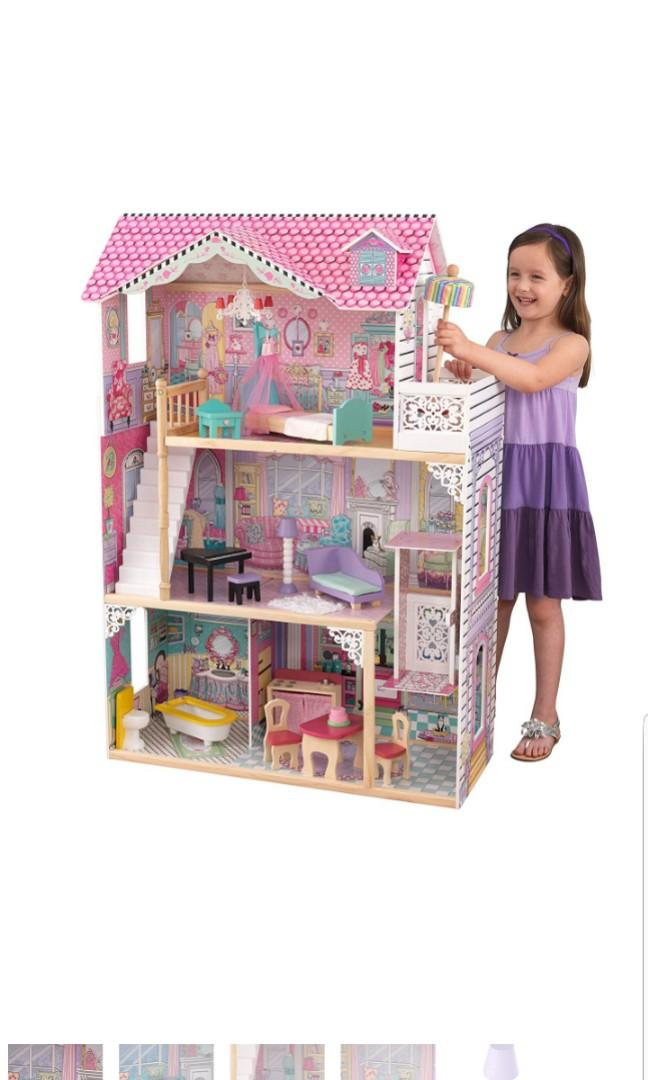 kidkraft wooden dollhouse furniture