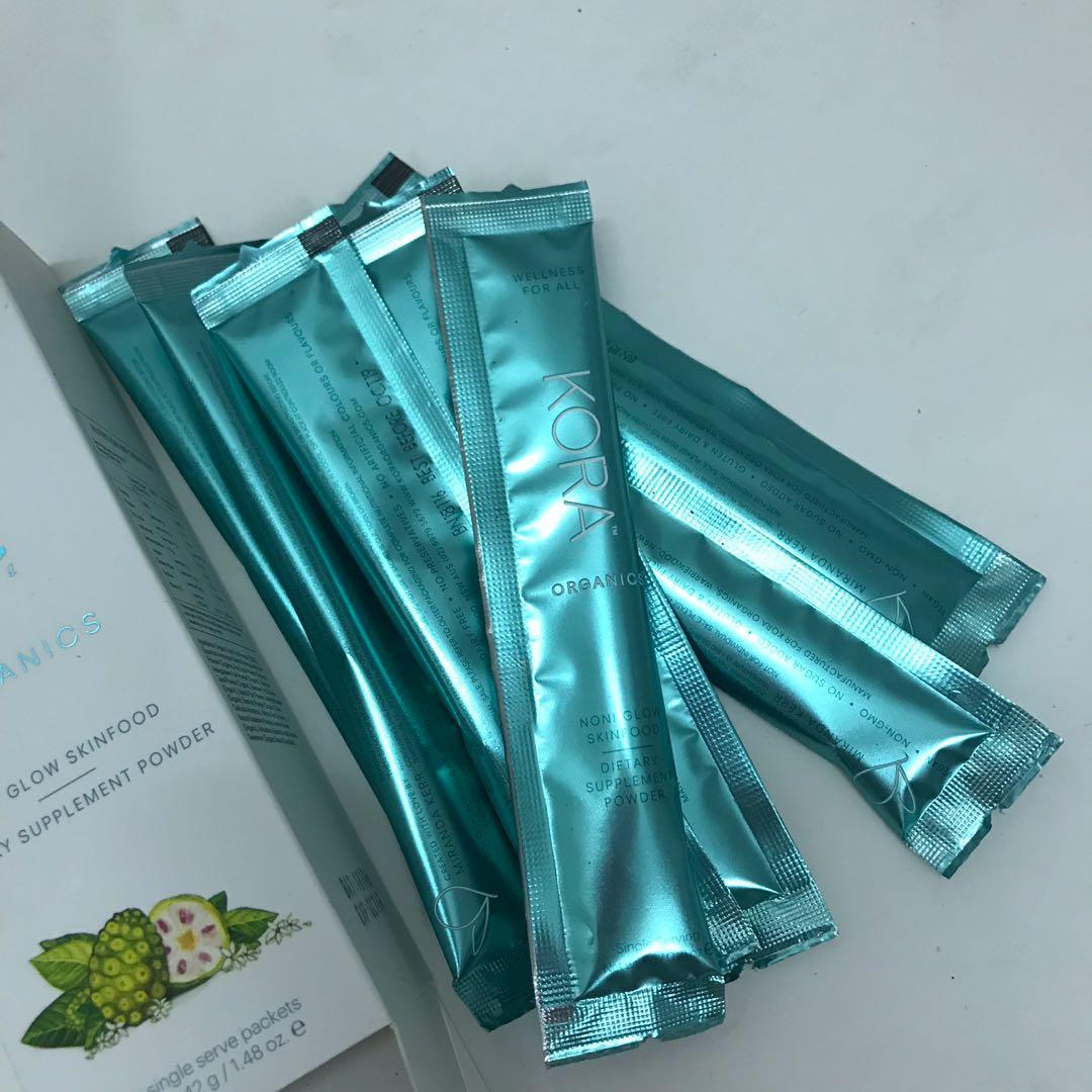 Kora organics NONI GLOW SKINFOOD SUPPLEMENT 7 PACK, Beauty & Personal Care, Face, Face Care on Kora organics NONI GLOW SKINFOOD SUPPLEMENT 7 PACK, Beauty & Personal Care, Face, Face Care on