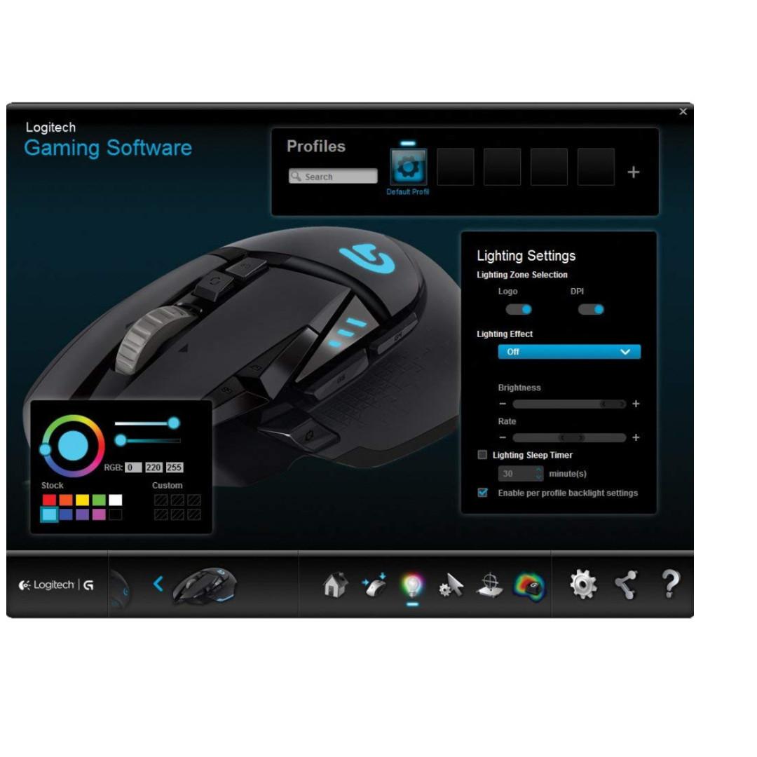 Logitech G502 Proteus Spectrum Rgb Tunable Gaming Mouse Electronics Computer Parts Accessories On Carousell