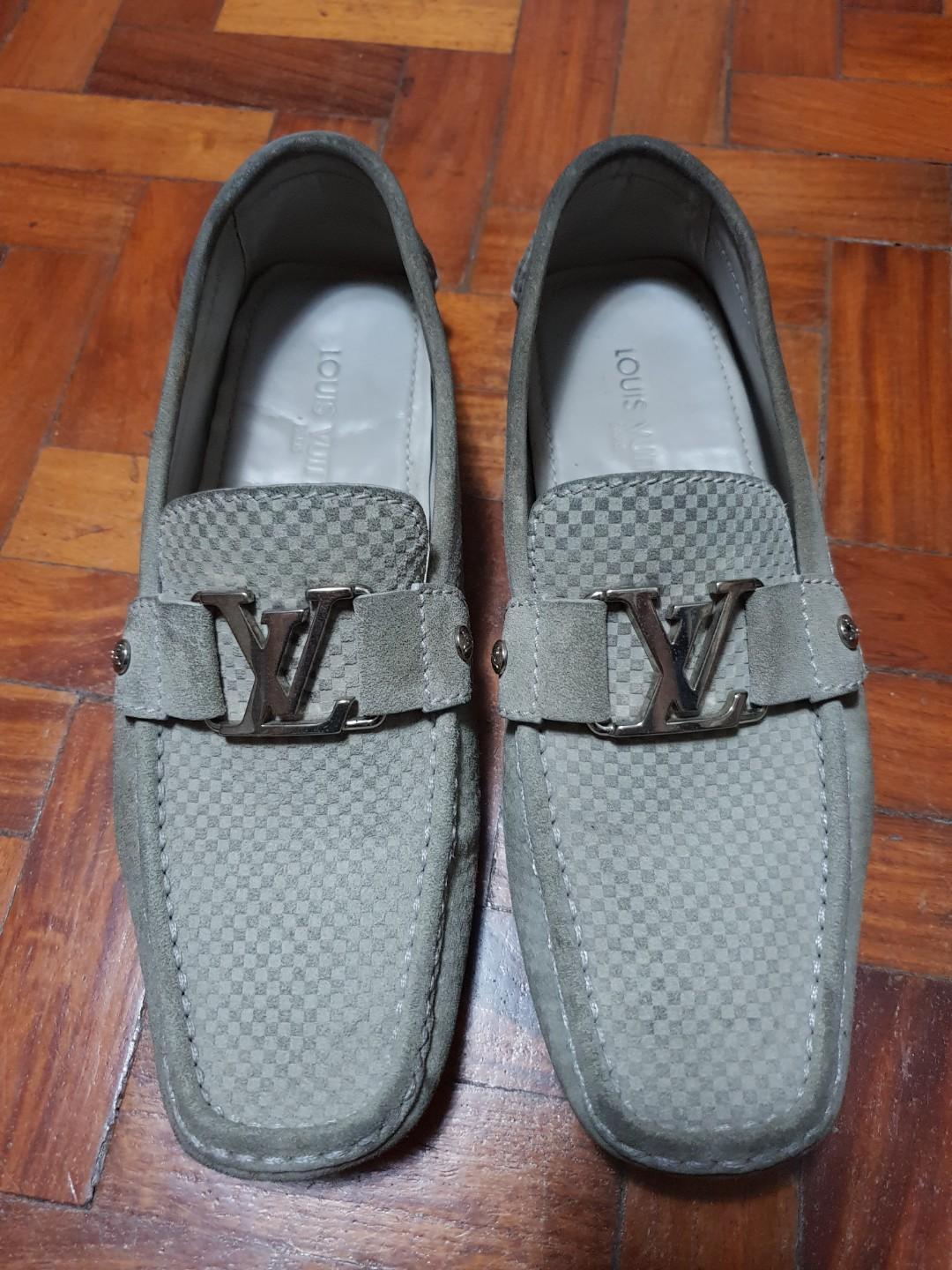 Louis Vuitton Monte Carlo shoes loafers authentic white gold, Men's  Fashion, Footwear, Dress Shoes on Carousell