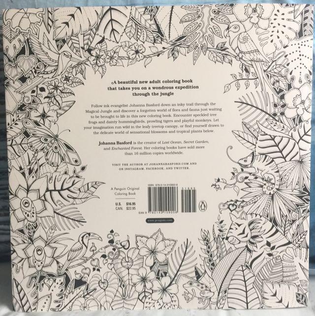 Magical Jungle By Johanna Basford Design Craft On Carousell