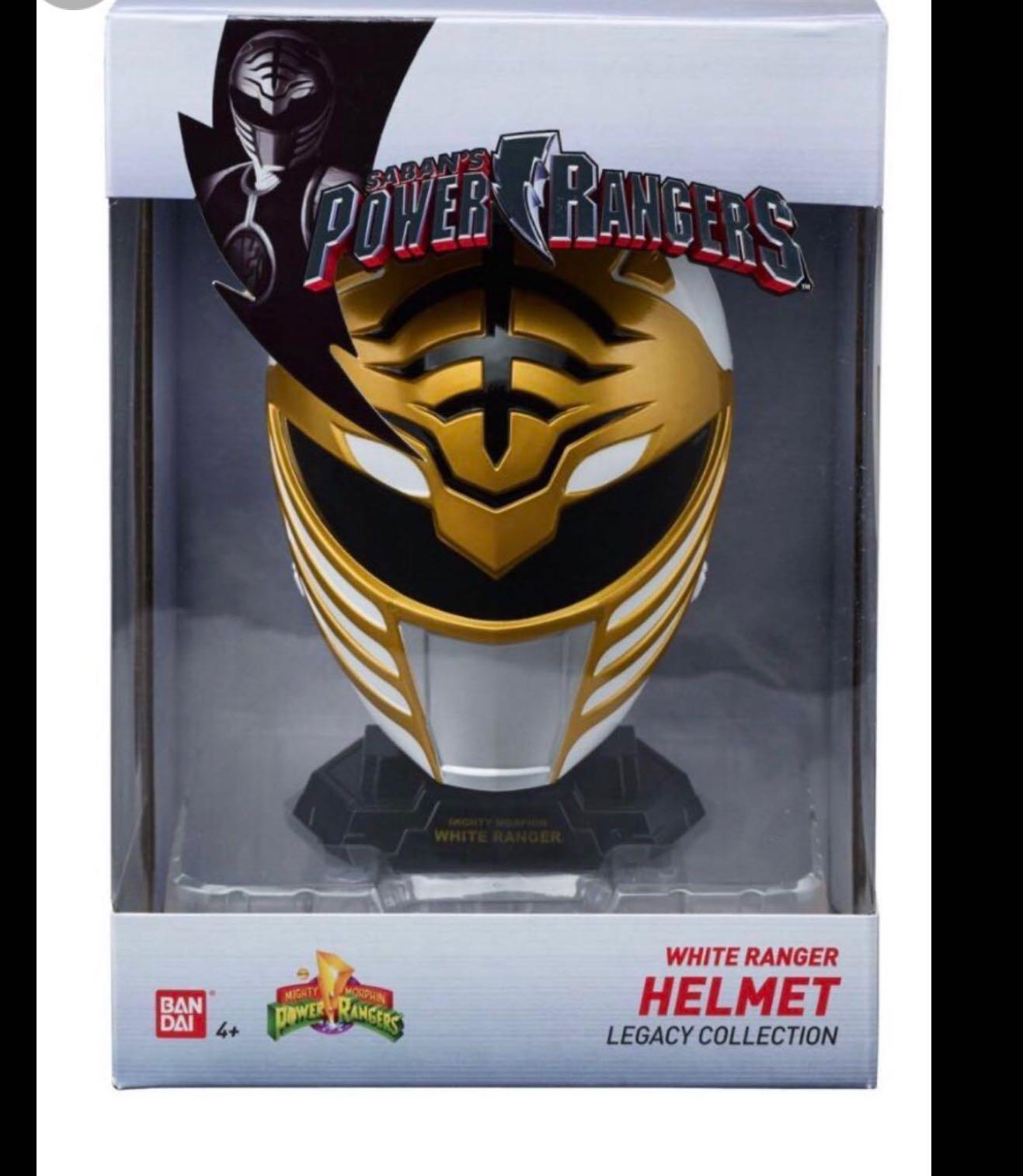 white ranger helmet legacy collection