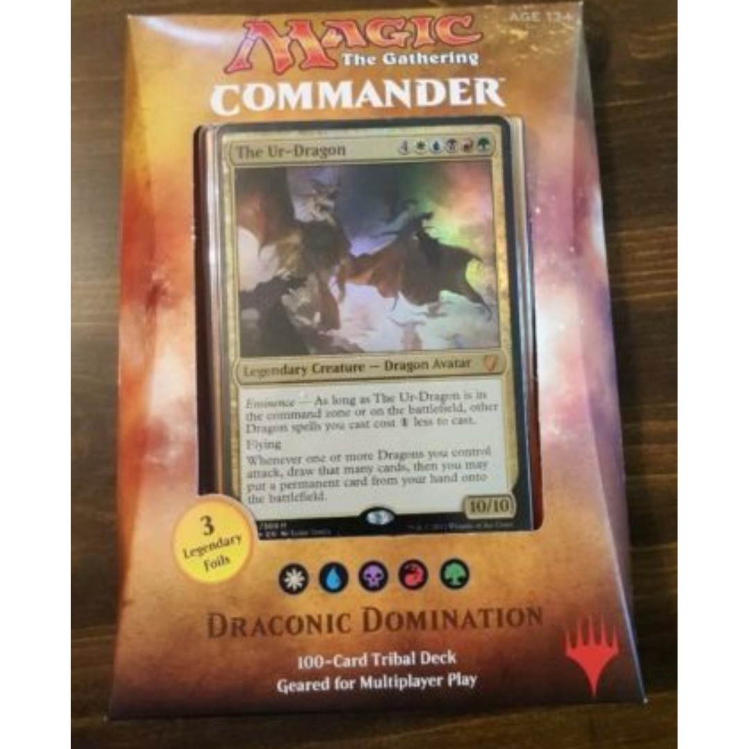 2017 MTG COMMANDER DRACONIC DOMINATIONドラゴンの支配