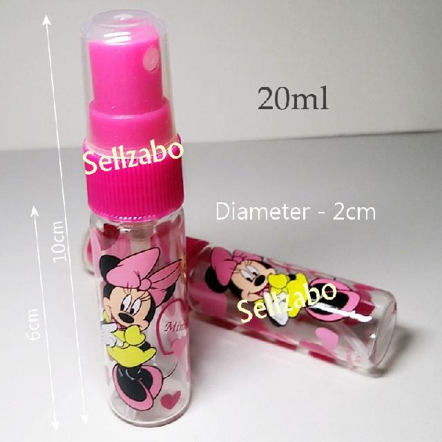 Sold New 2 Pc 20ml Spray Bottles Plastic Clear Pink Colour Transparent Travel Travelling Use Sample Size Refill Refilling Transfer Transferring Health Beauty Face Skin Care On Carousell