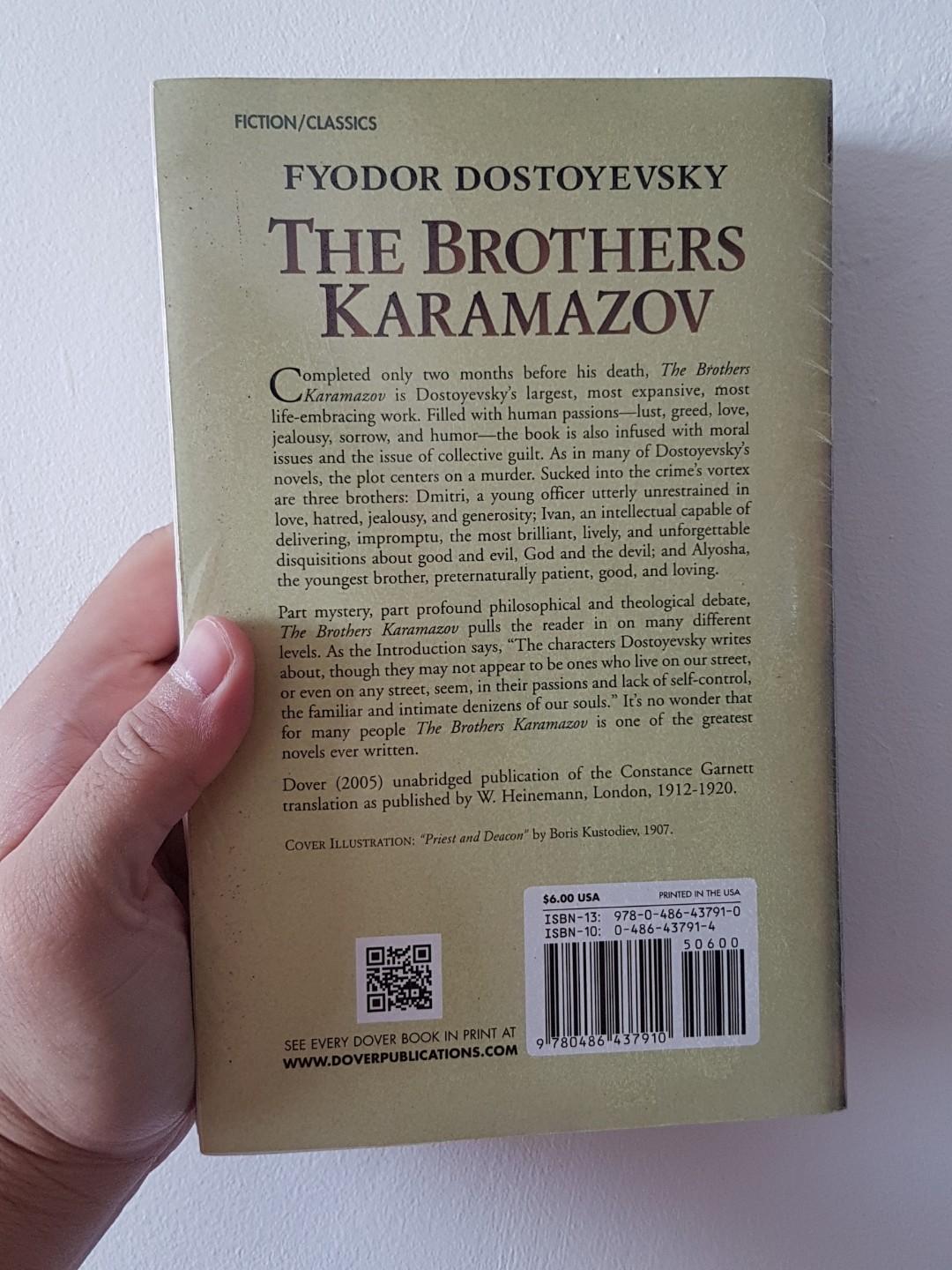 NEW! FICTION THE BROTHERS KARAMAZOV BY FYODOR DOSTOYEVSKY, Buku