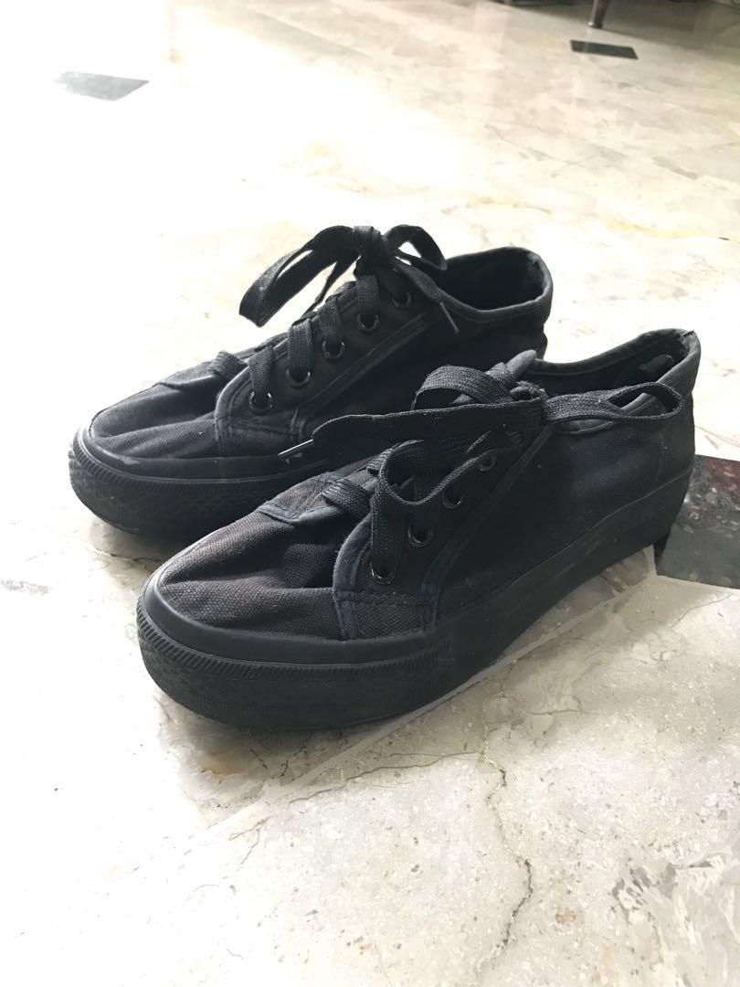 new look platform sneakers