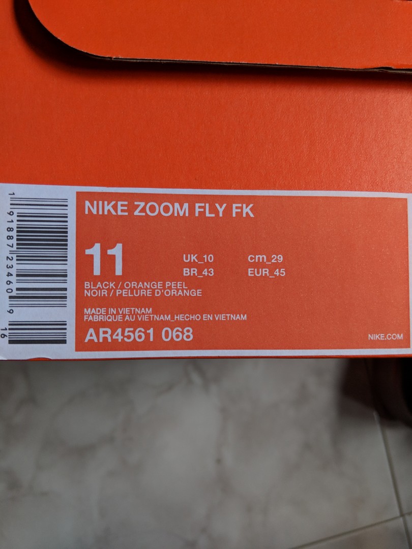 wmns nike zoom fly fk
