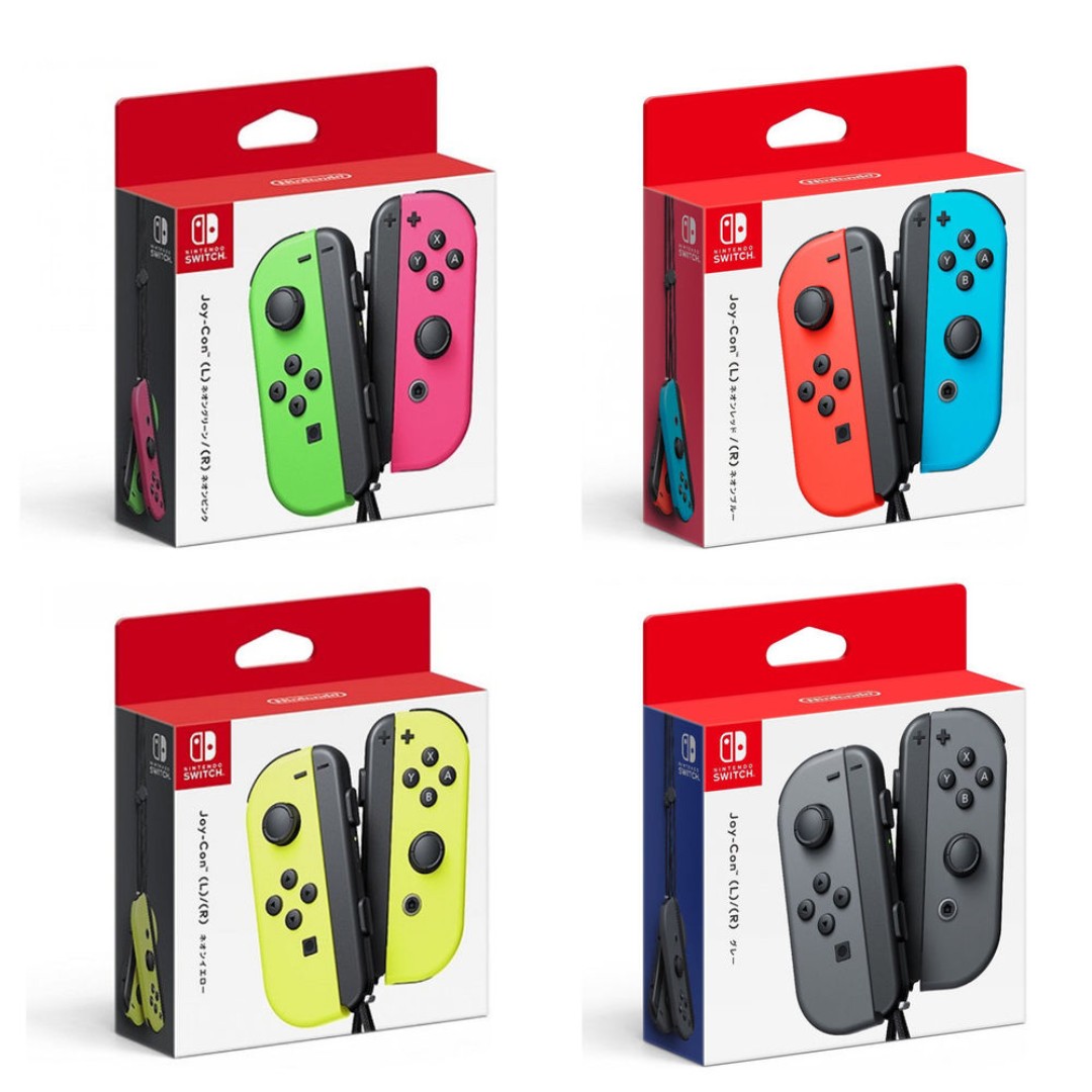 Nintendo Switch Joy Con L R Neon Pink Neon Green Neon Red Neon Blue Toys Games Video Gaming Gaming Accessories On Carousell