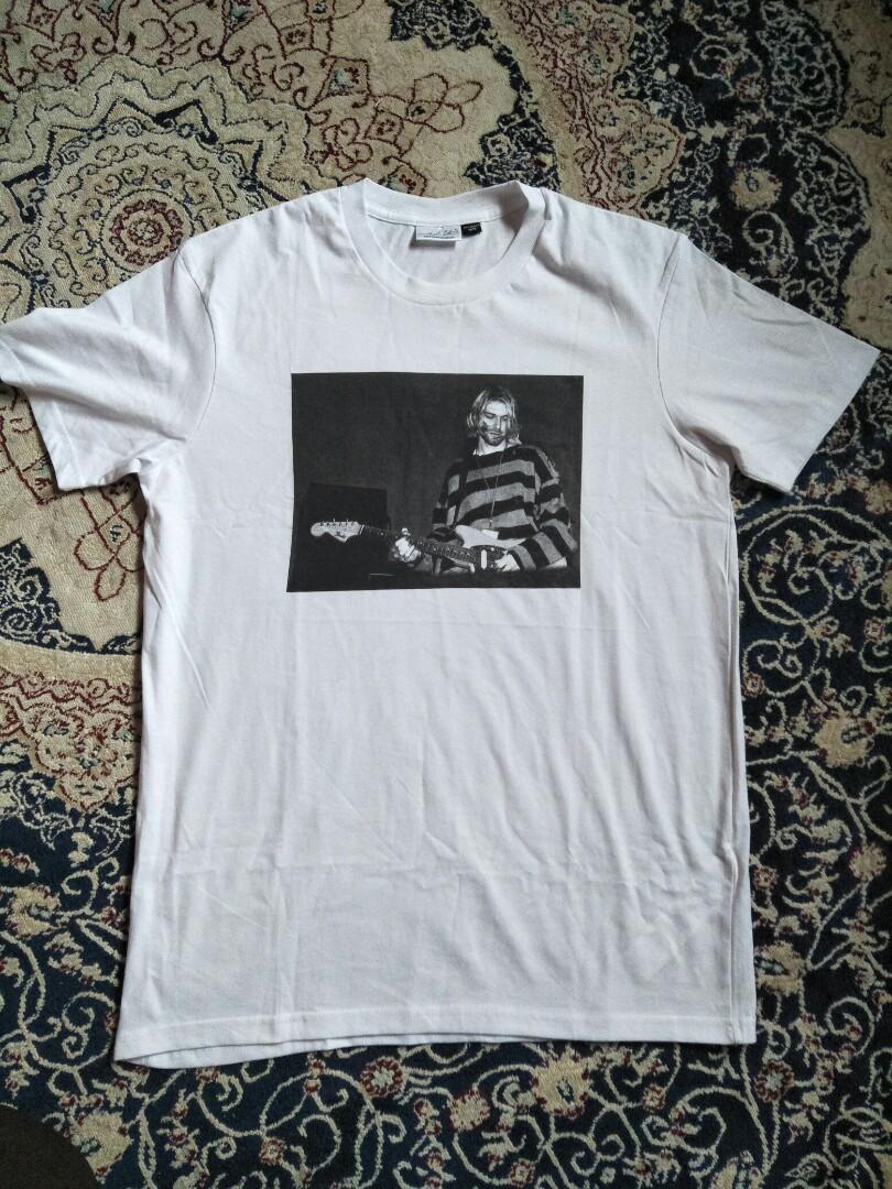 Nos Kurt Cobain Nirvana Merchandise Tshirt Rock Metal Men S Fashion Clothes Tops On Carousell