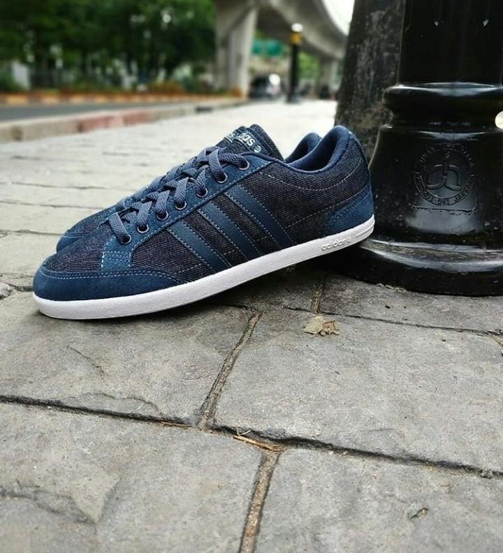 adidas neo caflaire denim