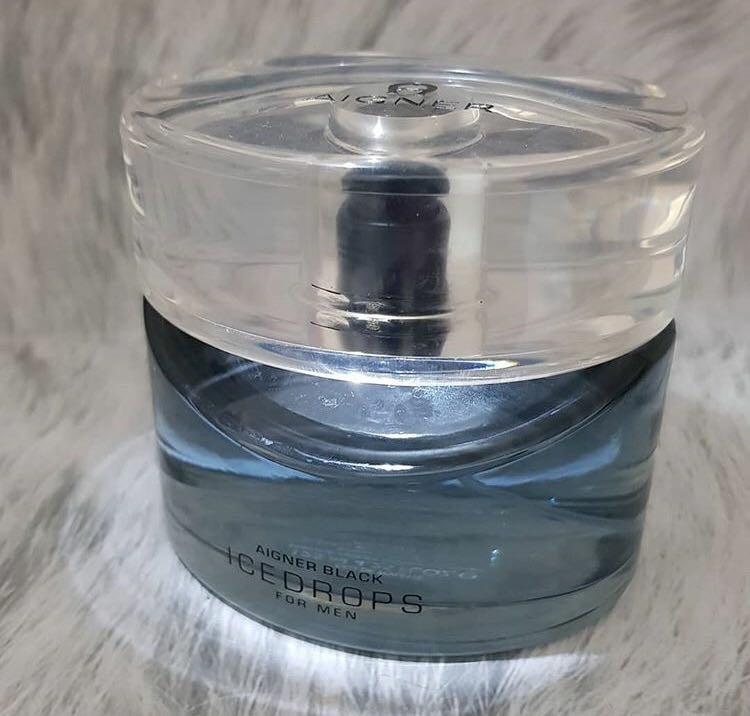 parfum aigner black ice drops for men original with box on Carousell