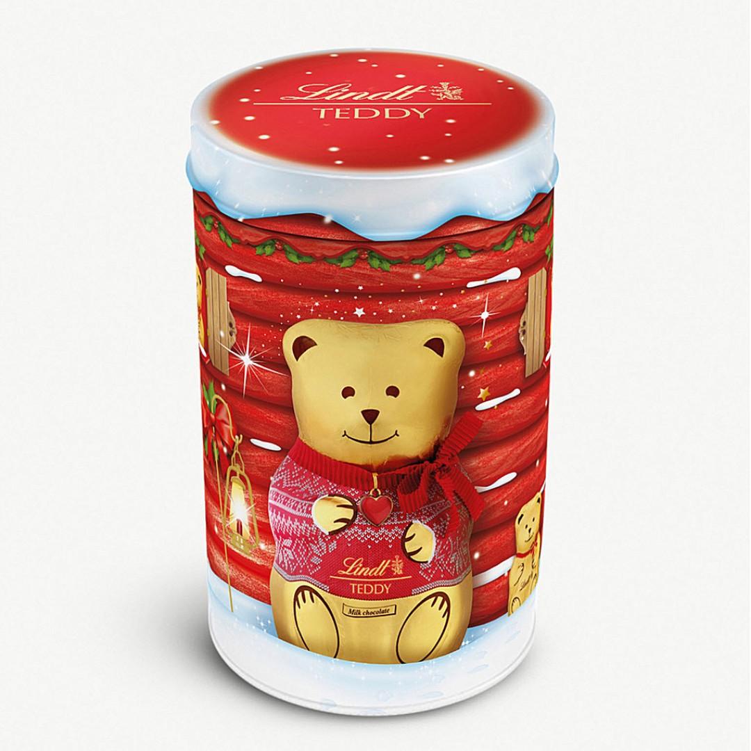 Personalized Lindt milk chocolate teddy bear 200g