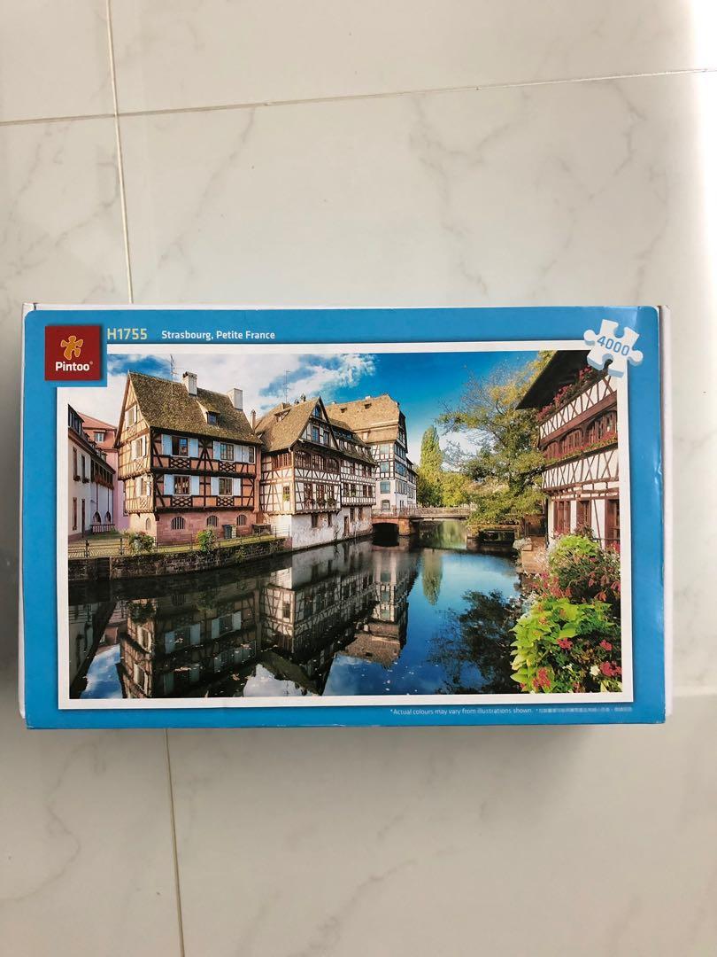 4000 Piece Plastic Puzzle Petite France Pintoo H1755 Strasbourg