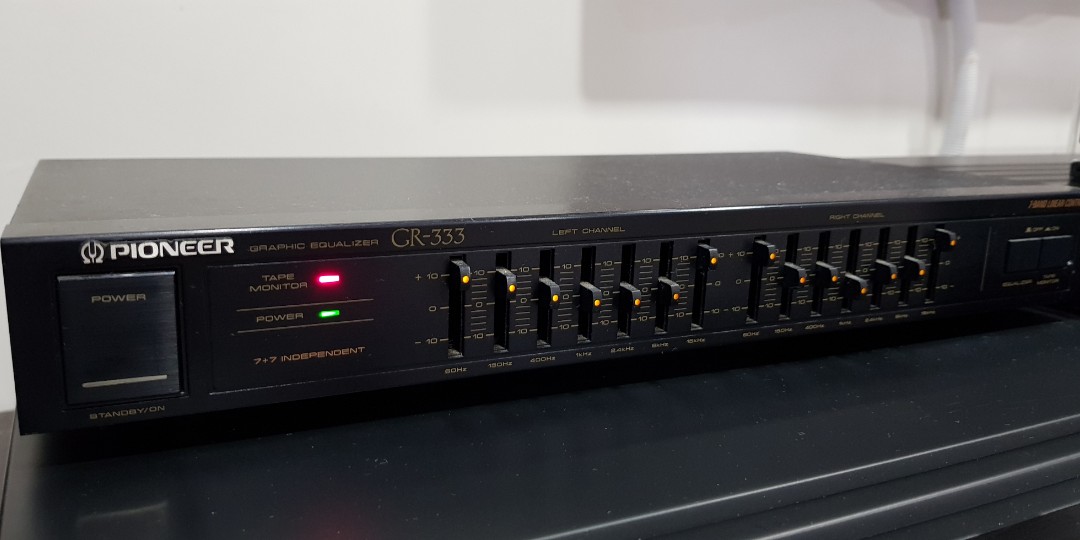 Pioneer CR 333 equalizer for sale, Audio, Other Audio Equipment on