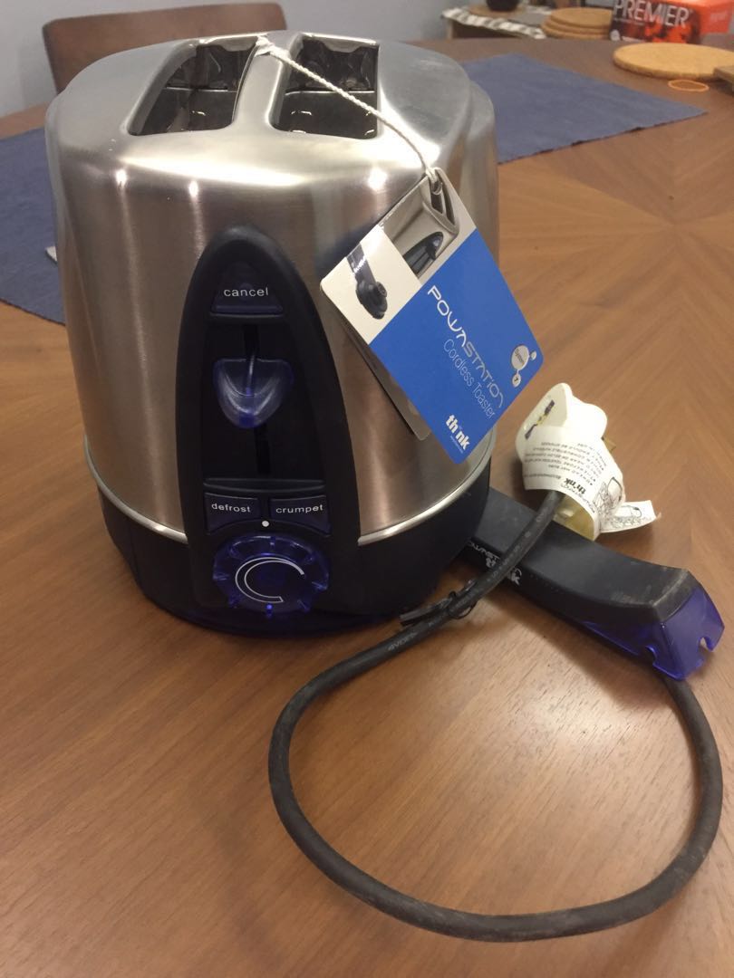 Cordless toaster hot sale