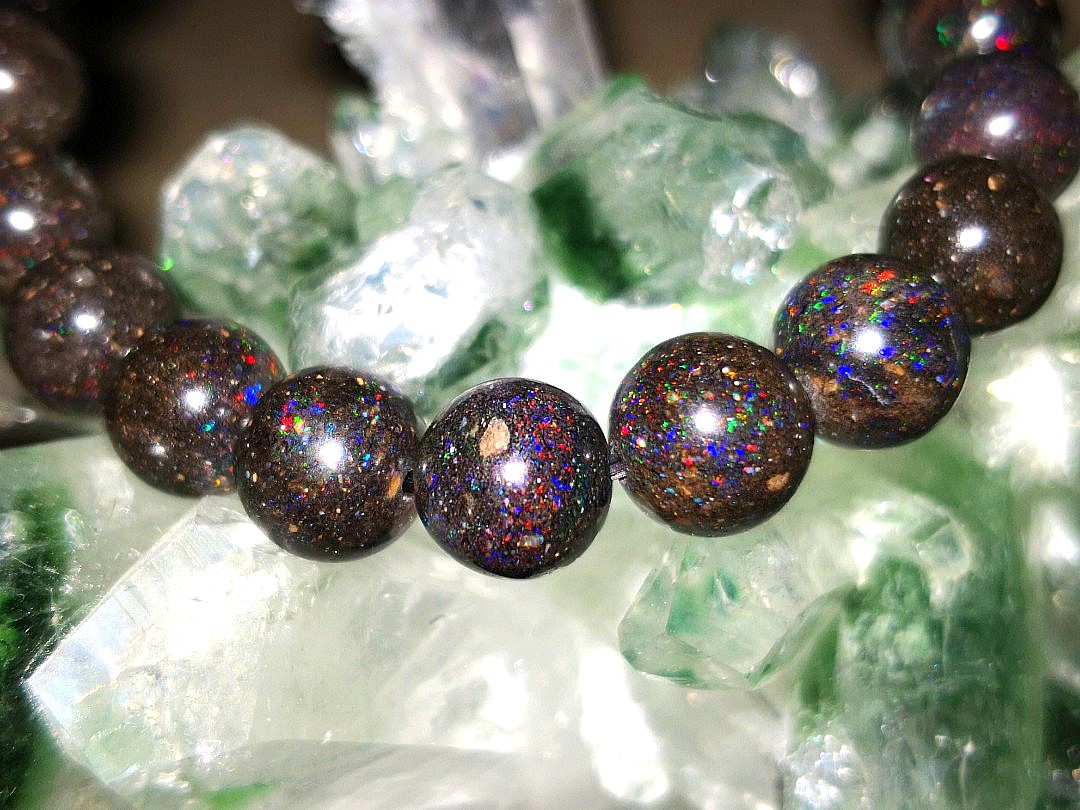 Black sales opal bracelet