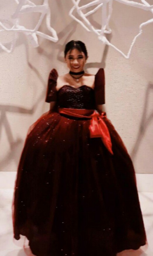 SALE: Modern Filipiniana Ball Gown 