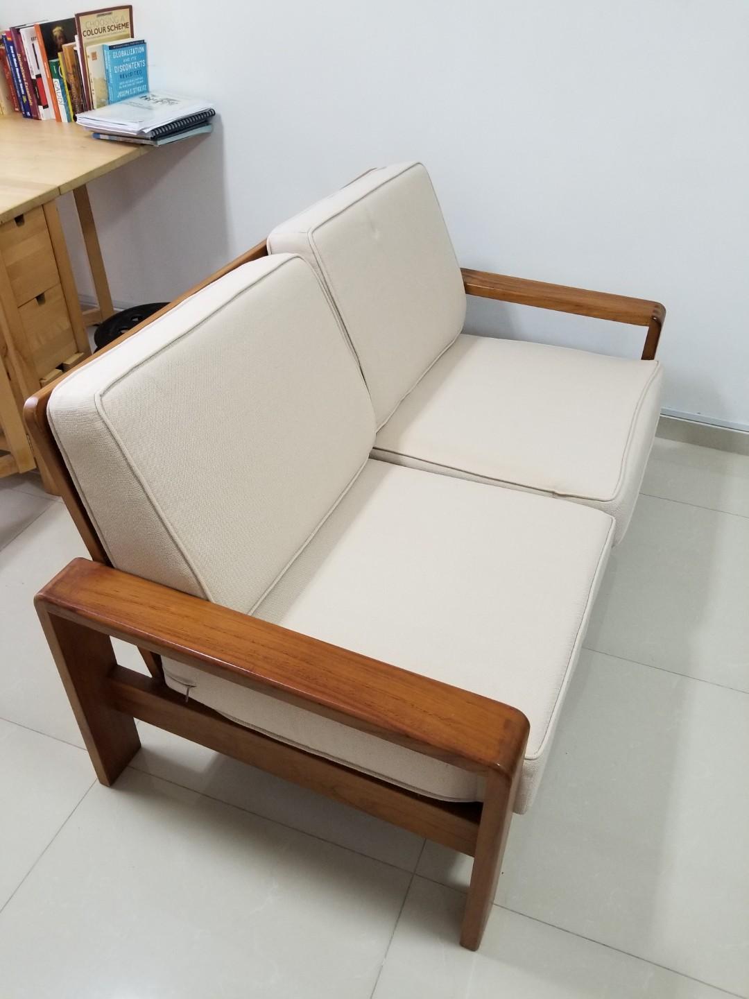 Scanteak Ikon Sofa 2 Seater Mint Condition Furniture Sofas On