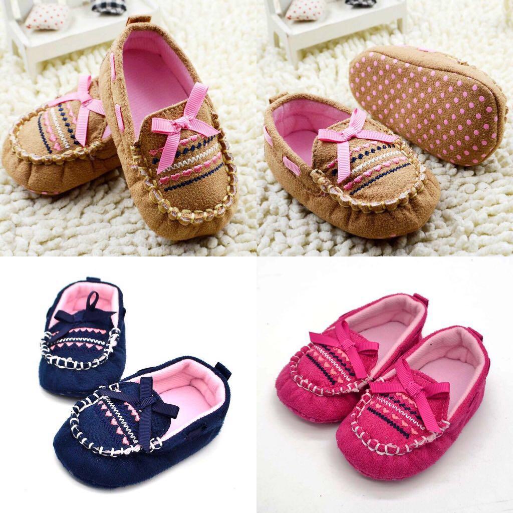 Sepatu Bayi Perempuan 0 18 Bulan Bayi Anak Baju Bayi Di Carousell