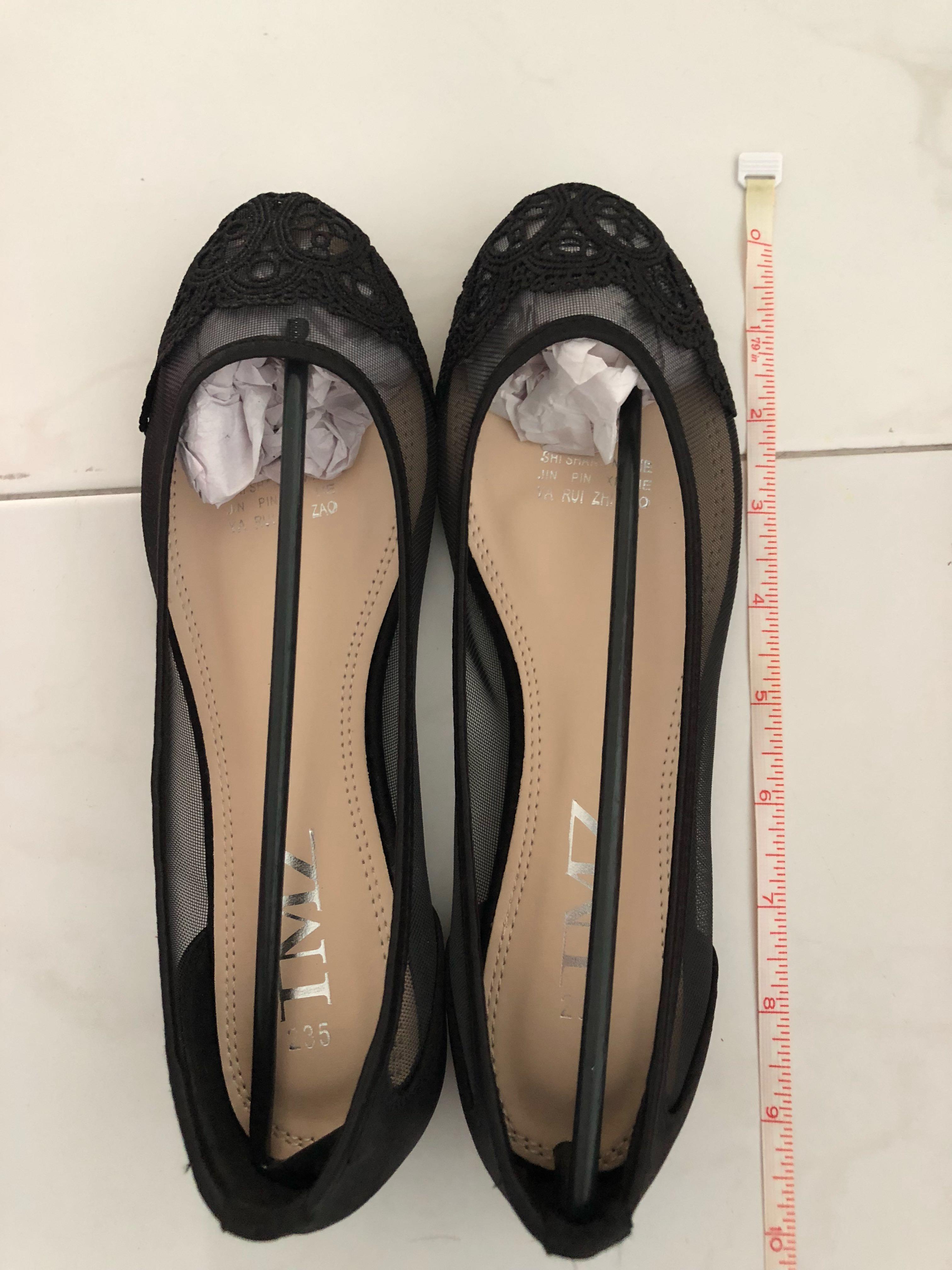 transparent ballet flats