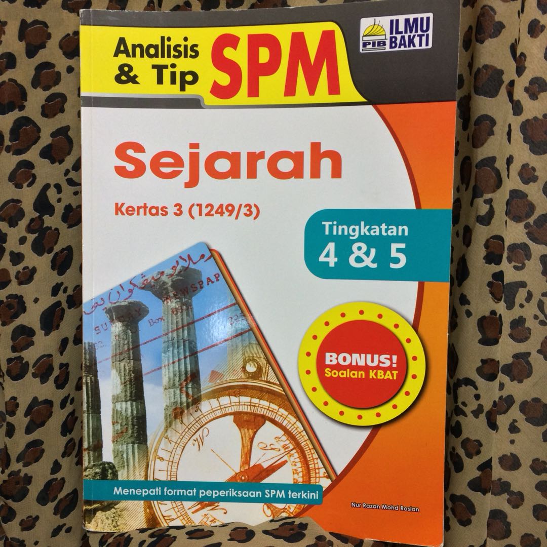 Spm Kertas 3 Sejarah Textbooks On Carousell