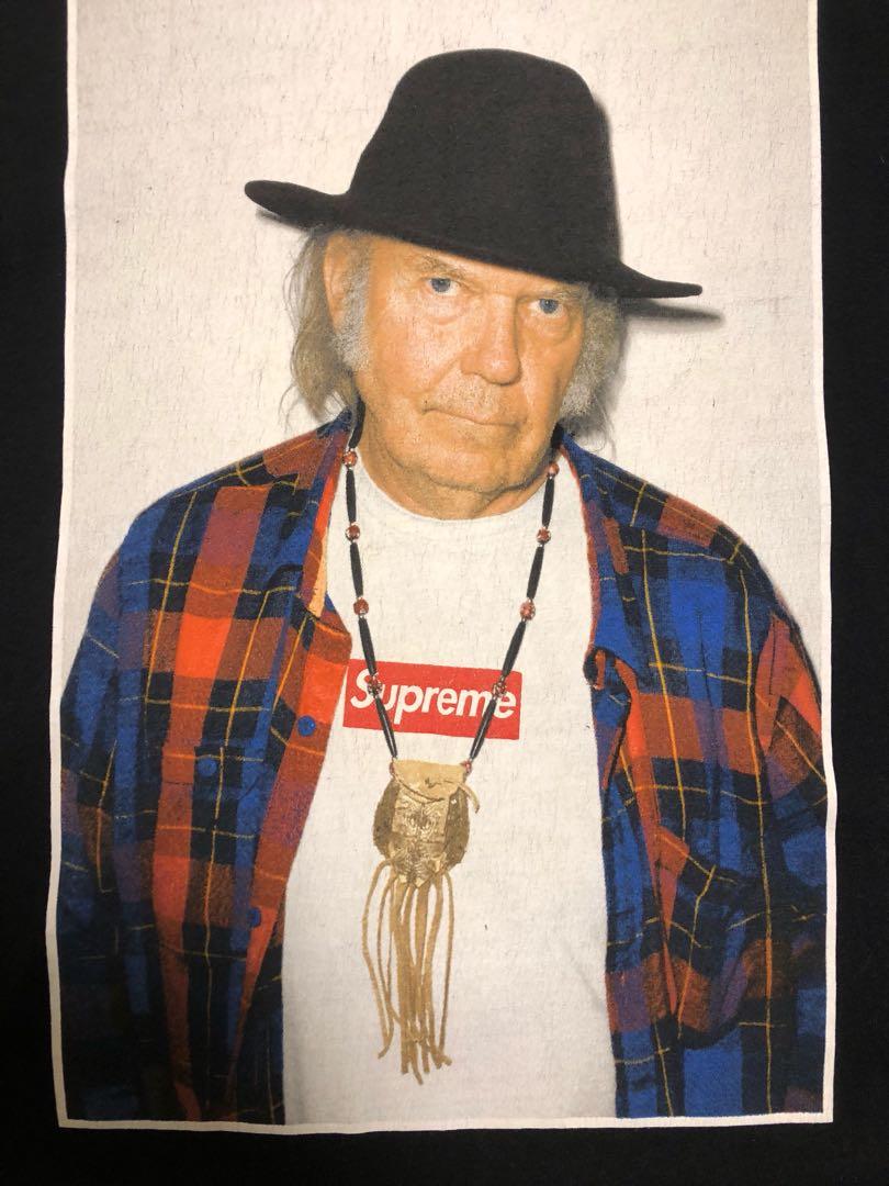 Supreme Neil Young Tee, Men's Fashion, Tops & Sets, Tshirts & Polo 
