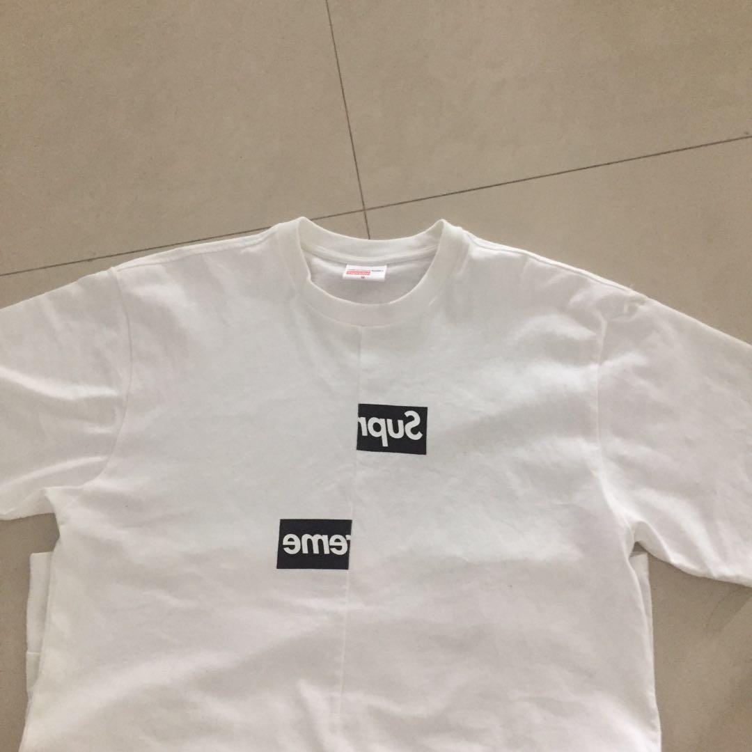 supreme x cdg tee