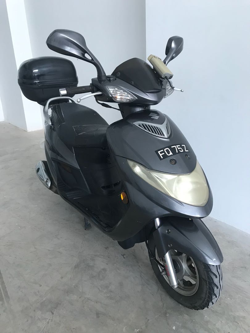Suzuki AN125!!!, Motorcycles, Motorcycles for Sale, Class 2B on Carousell