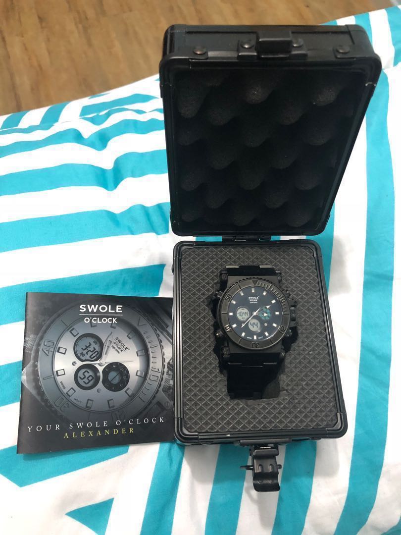 Swole O Clock 43mm Khan Men S Fashion Watches On Carousell We saw an opportunity to add more versatility to the. swole o clock 43mm khan