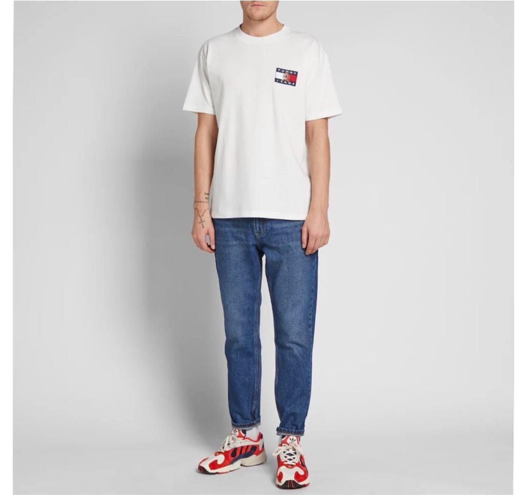 Tommy jeans 6.0 crest flag tee m13 sale