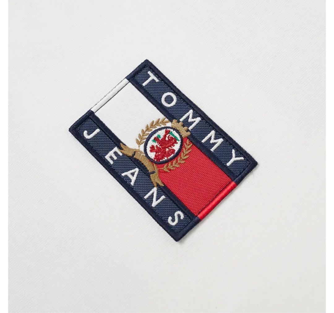 Tommy jeans 6.0 crest best sale flag tee m13