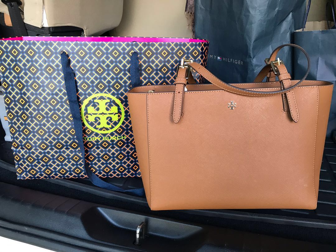 Tory Burch Brown Tote Bag, Women's Fashion, Bags & Wallets, Tote Bags on  Carousell
