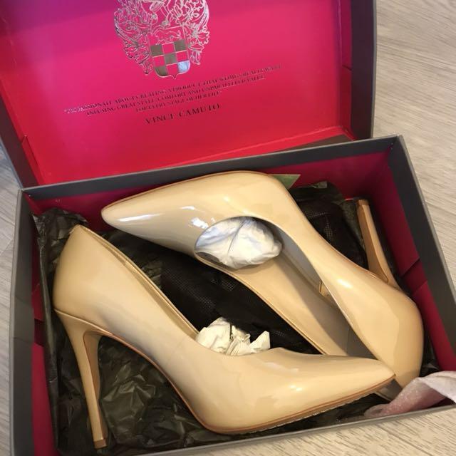 vince camuto patent pumps