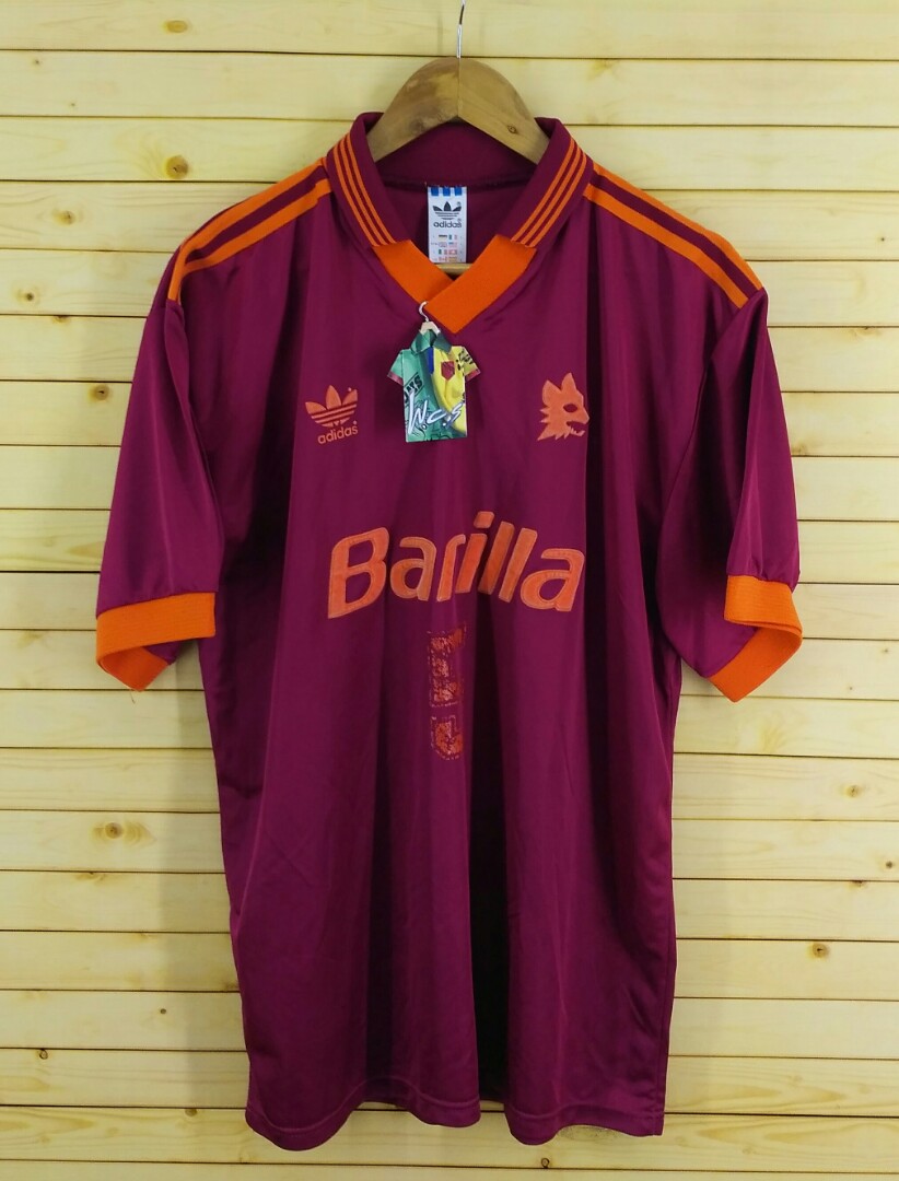 Vintage A S Roma Adidas Jersey Men S Fashion Clothes Others On Carousell