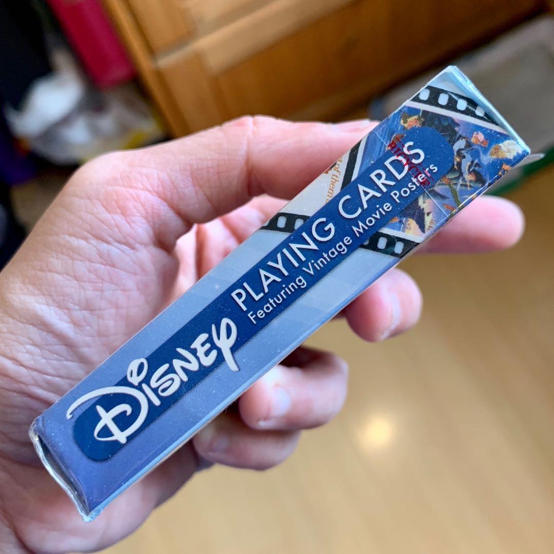 Vintage Disney posters Bicycle cards (Category: Raw Singles) located in Quezon City. Submitted by buzzlightyear182 (Listing ID 202281561, Image 3). Description: Bought from the US Sealed original.