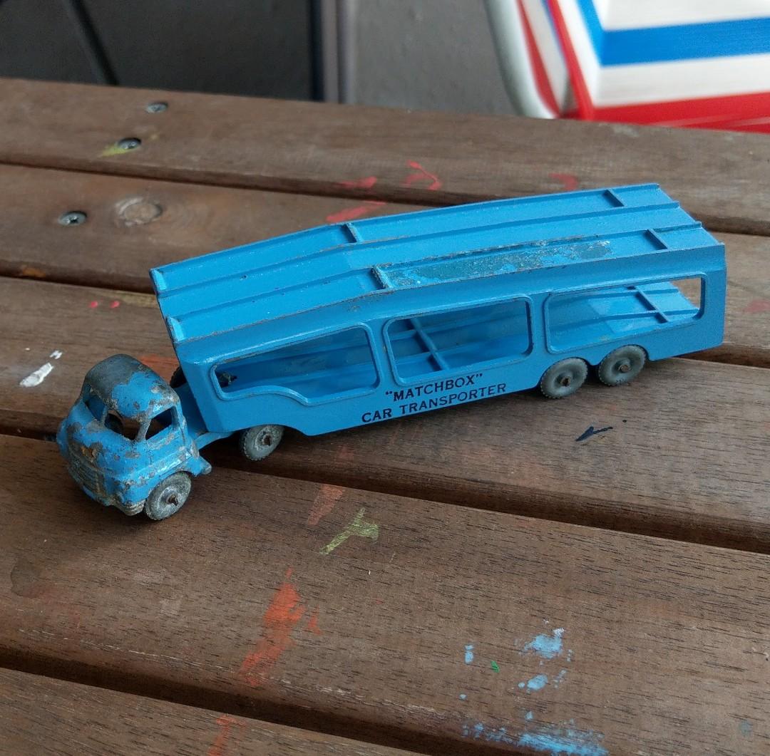 matchbox car hauler truck