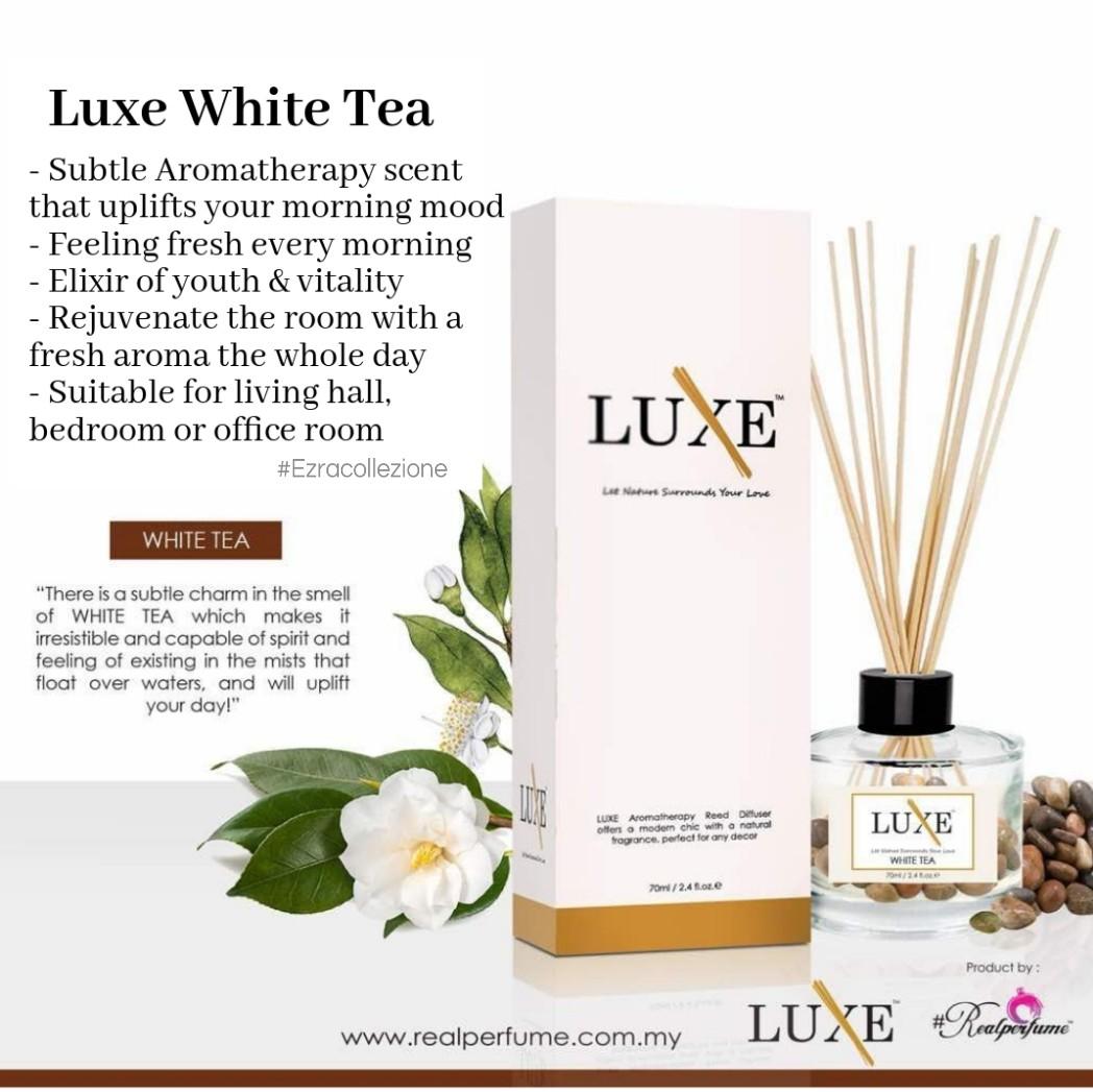 Wallpaper White Tea Luxe Home Fragrance Decor Spa Aromatherapy Diffuser HD