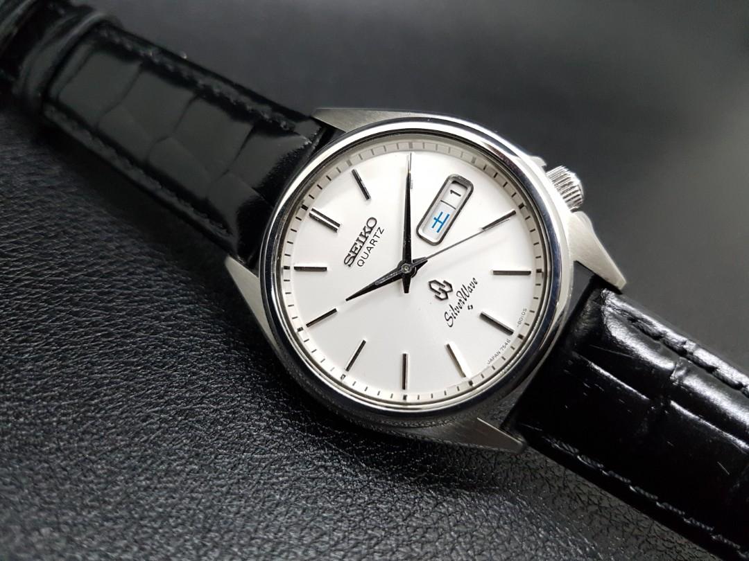 77' vintage Seiko silverwave 7546-8010 quartz gents watch, Women's Fashion,  Watches & Accessories, Watches on Carousell