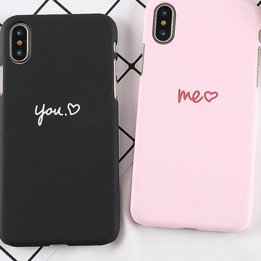 Me You Heart Couple Matching Tumblr Ulzzang Phone Case Mobile