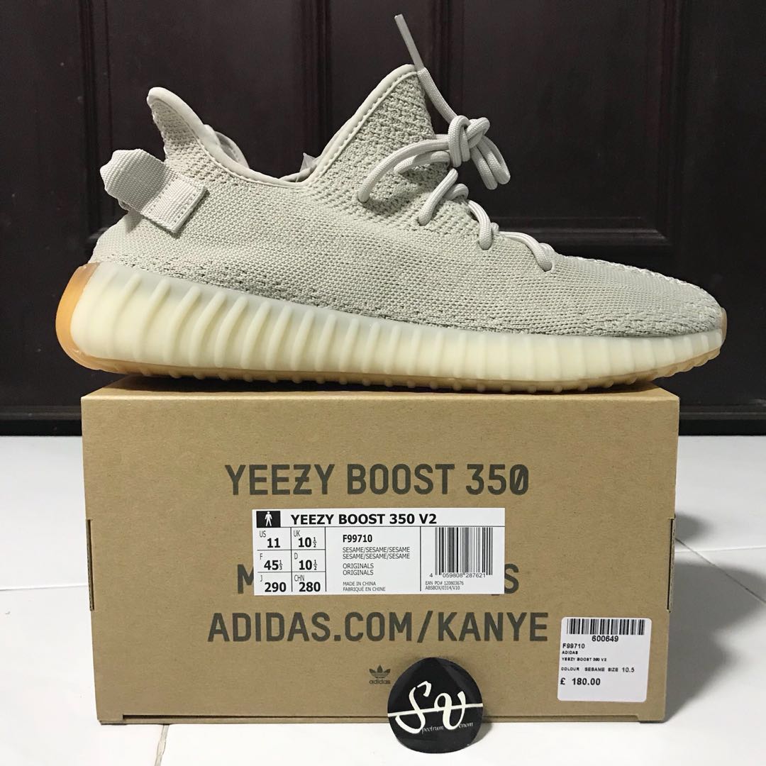 adidas Yeezy Boost 350 V2 Sesame F99710 Release Info