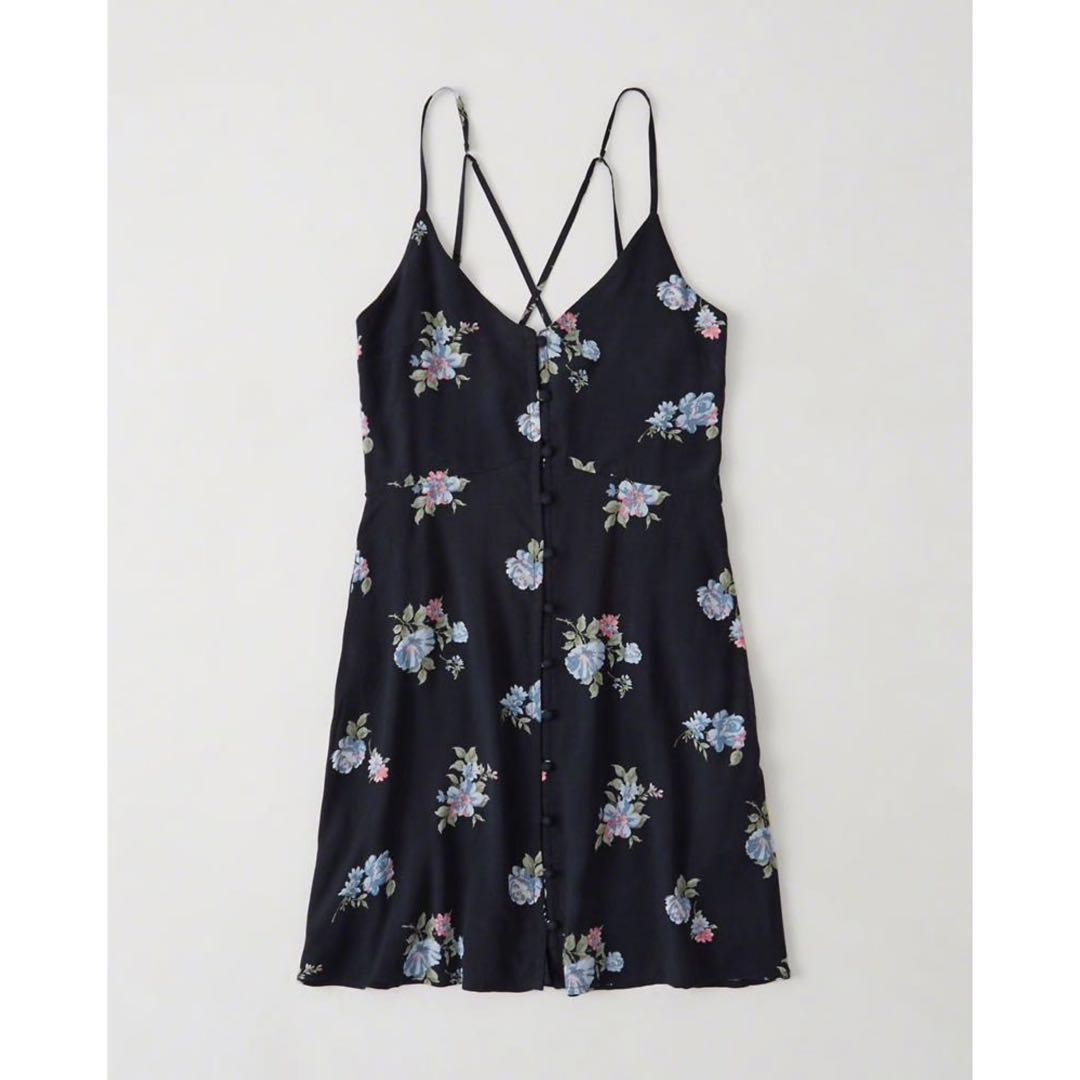 Abercrombie button up cami dress new arrivals