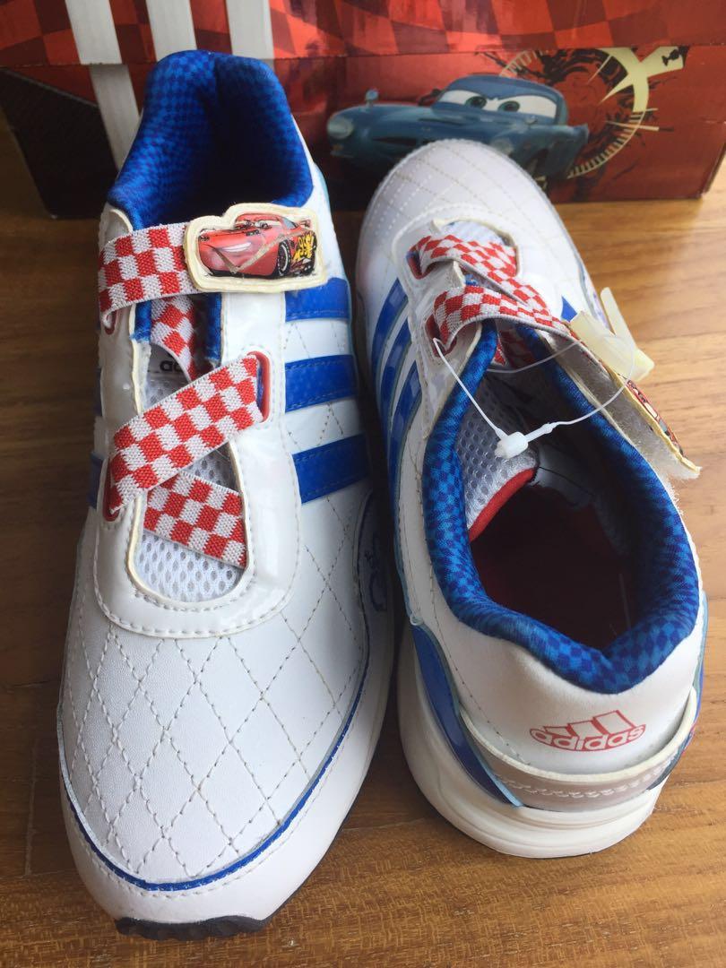 Adidas ortholite boys Disney Pixar cars sports shoe size is