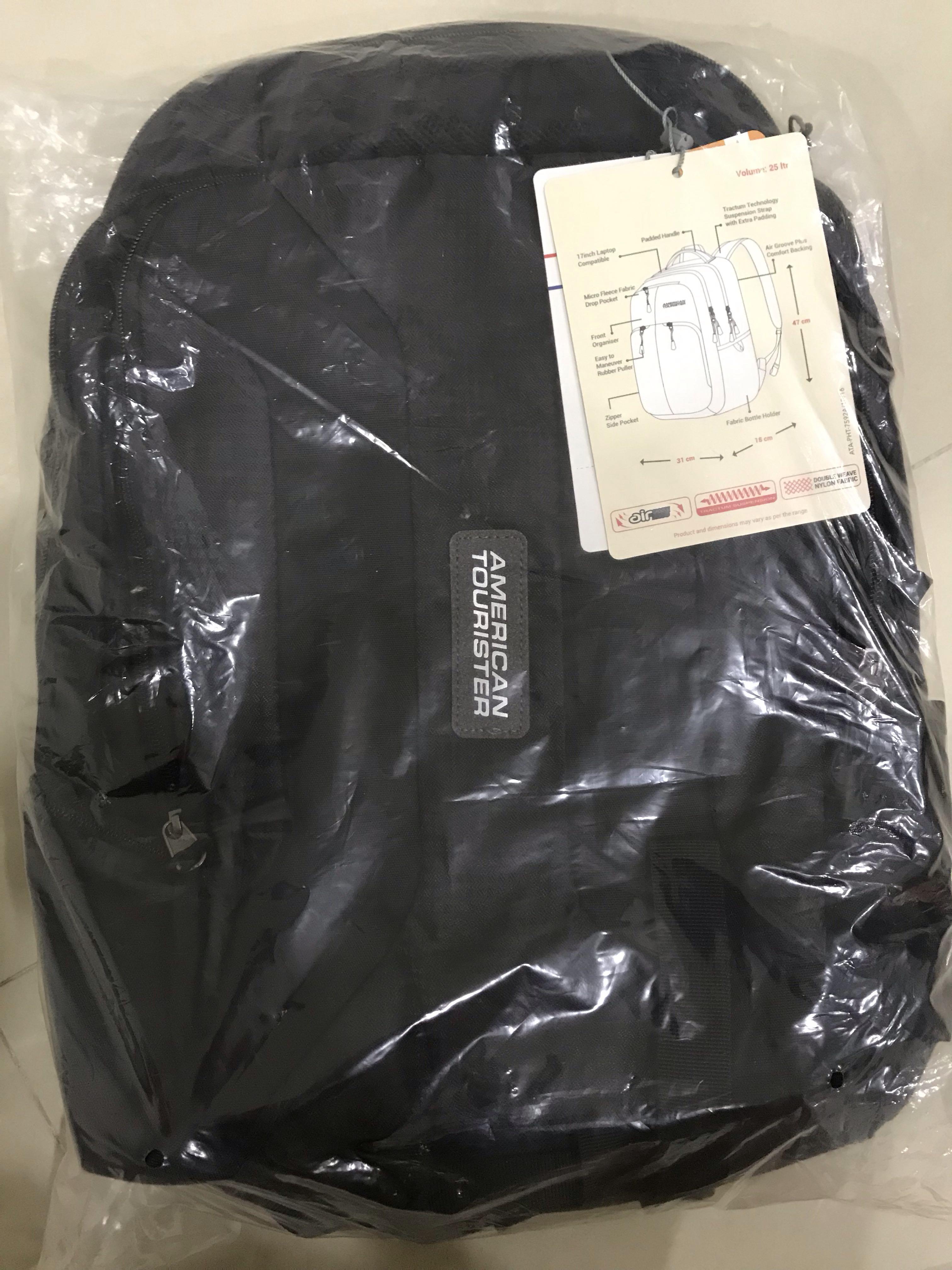american tourister air comfort plus black