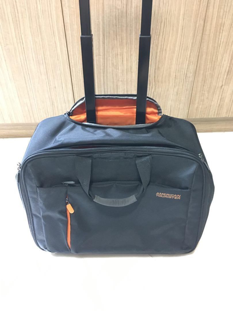 american tourister cabin trolley bag