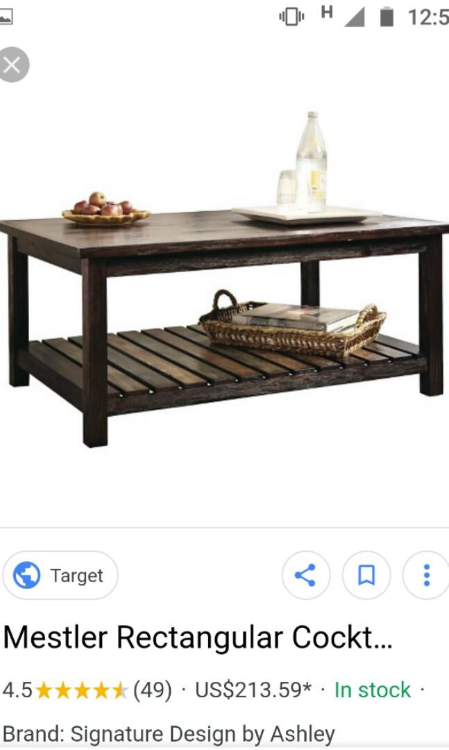 Ashley mestler discount console table